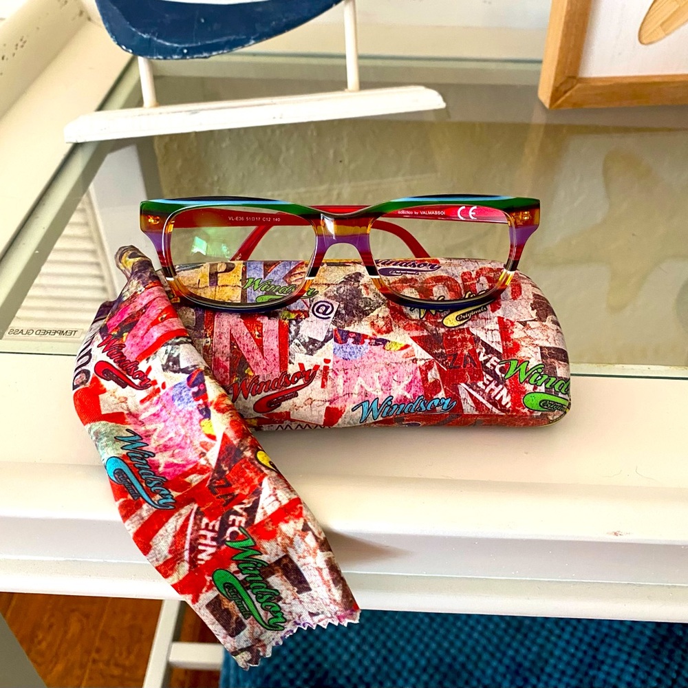 Glasses Frames Red Tortoise Shell - image 1